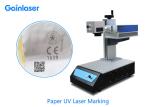 KN95 Mask UV Laser Marking Machine Portable Small Size for Non-woven Fabric ,