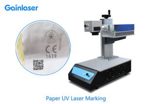 Wholesale Small Sized 3W 355nm Portable Laser Engraving Machine from china suppliers