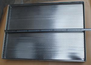 Wholesale 18*25inch,18*26inch Stainless Steel Full Perforated Square Baking Tray For Food from china suppliers