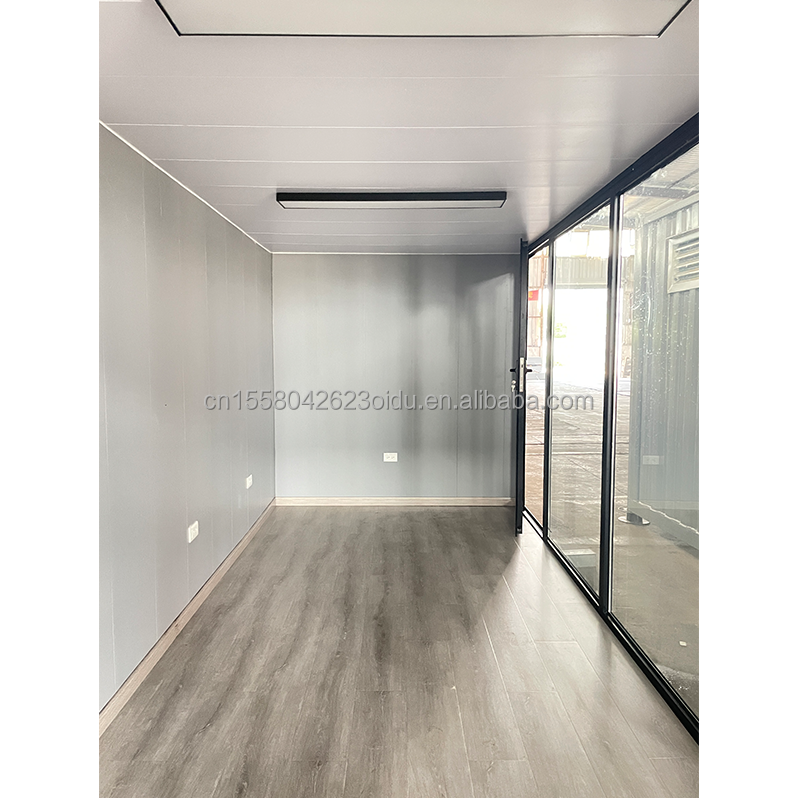 Galvanized Steel Square Tubes Main Structure 20ft Prefab Houses Modern Container Portable Flat Pack Living Home for Hotel