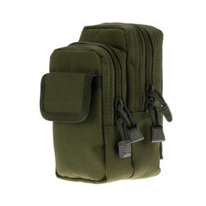 Wholesale Outdoor MOLLE Tactical Military Pouch Army Green Waist outdoor pouch from china suppliers