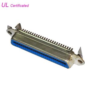Wholesale Centronic 50 Pin Champ Soler Female Connector with Metal Plate Certified UL from china suppliers