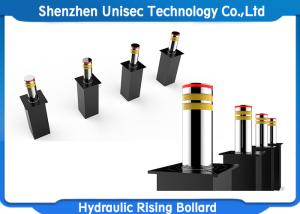 Wholesale Stainless Steel 24V Hydraulic Rising Bollards Used In Checkpoint , Important Place from china suppliers