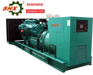 Wholesale 60hz 6.3kv 1000KW Cummins Open Type Generators from china suppliers