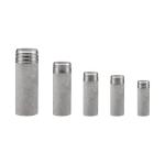 Square Head Forged Stainless Steel 201/304 Male Single Pipe Plain End Long Half
