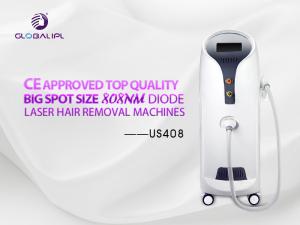 Wholesale 808nm Wavelength Diode Laser Hair Removal Machine 10Hz Frequency US408 from china suppliers