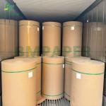 300gsm Tube Cardboard Chipboard Bobbin Fibre Paper 1100mm Jambo Rolls 3inch Core