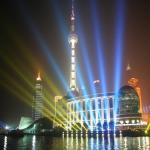 Building Security Search Light , 7000W White Color Outdoor Sky Beam Light