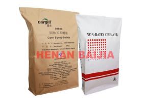 Wholesale Industrial Multi Wall Paper Sacks Sewn Open Mouth Bags Biodegradable GMP Standard from china suppliers