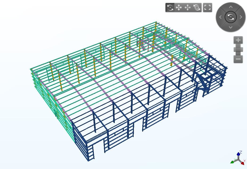 ISO Standard Prefab Structural Steel Building Frame Project One Stop Solution