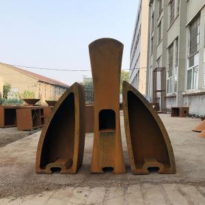 Wholesale Outdoor Corten Steel BBQ Brazier Diameter 900mm from china suppliers