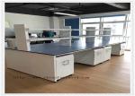 Free Standing Metal Laboratory Cabinets / Science Lab Workstations