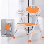 15*56*90cm Soft Foldable Shower Chair Customized High Strength For Elderly Care