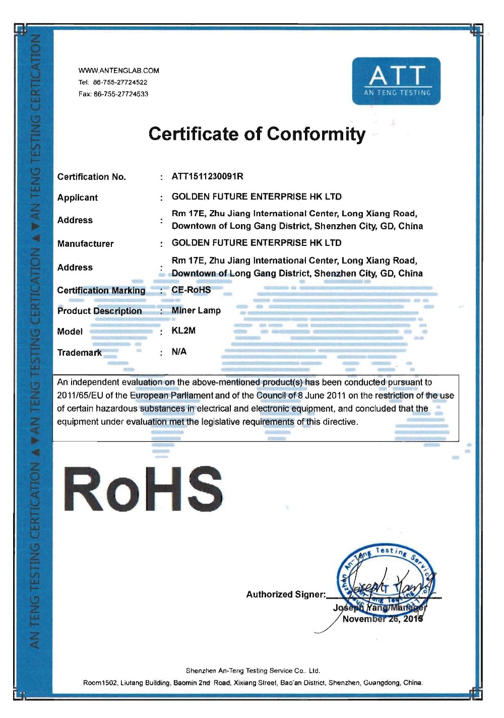 miners headlamp certificate/cordless mining headlamp/cap lamp