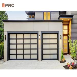 Wholesale Modern Smart Aluminum Garage Door 8x7 Glass Industrial Sectional Garage Doors from china suppliers