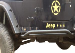 Wholesale TJ side protection tube side step for Jeep Wrangler TJ 97-06 from china suppliers