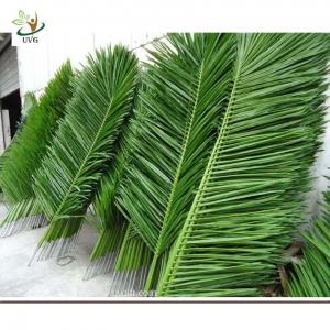 China UVG PTR010 Artificial Coconut Tree Leaves outdoor landscaping green plam on sale