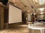 Front And Rear Fast Fold Projection Screen Portable Outdoor 200 300 Inch 16:9 4