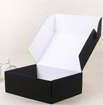 Custom Packaging Printed Black Card Paper Kraft E Flute Size Corrugated Shipping