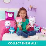 Gabby’s Dollhouse, 7-inch Kitty Fairy Purr-ific Plush Toy, Kids Toys for Ages 3