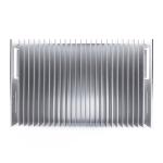 Big Mold Heat Sink Aluminum Extrusion Profiles Anodizing Clear Surface Treatment