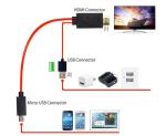 Multifunction Wholesale Price Smart MHL Cable Special For Samsung S4 S5 Android