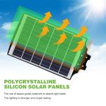 IP67 Rated 360W Outdoor Waterproof Solar Semi Integrated Light