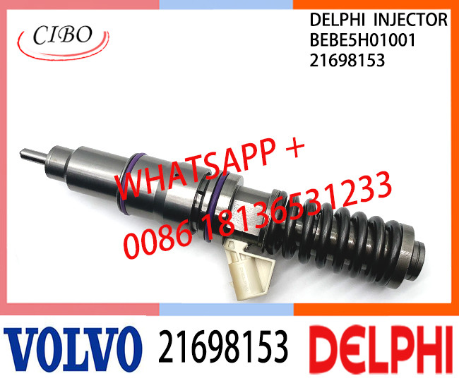 21698153 BEBE5H01001 Fuel engine Diesel Injector 21698153 BEBE5H01001 E3.24 for VOL HDE16 EURO 5