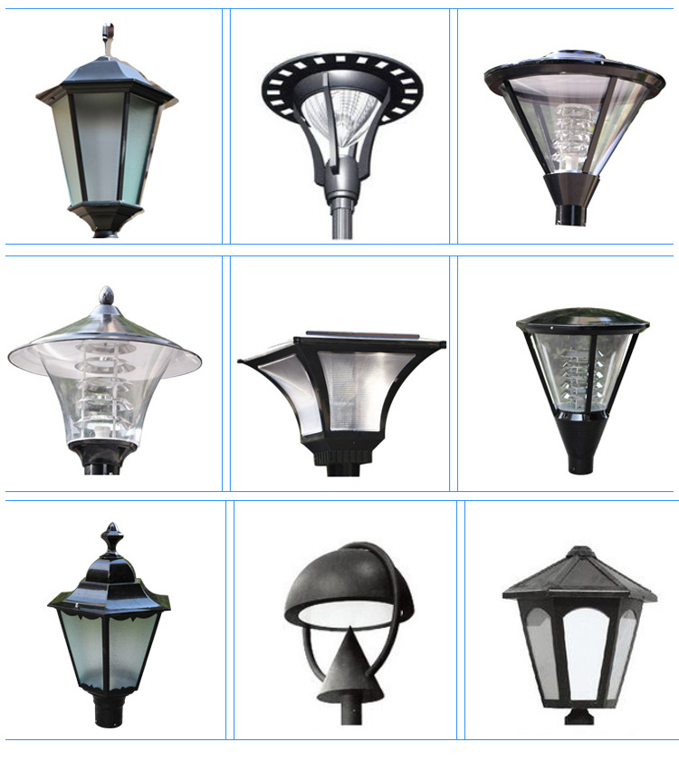 6M 5M Outdoor LED Garden Lights , Modern / Vintage Style Outdoor Decorative Pole Lights