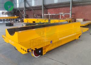 Wholesale Heavy Duty Metal Factory Rail Transfer Trolley For Steel Plant from china suppliers