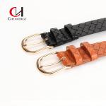 Alloy Needle Buckle Ladies Leather Belt No rust Customized logo