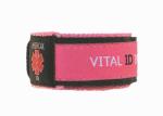Waterproof insert id card vital medical woven bracelet for Children