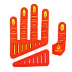 Sew On TPR Patches Flexible For Industrial Safety Work Gloves