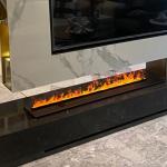 Intelligent 3d Mist Fireplace Water Steam Electric Fireplace With Color Flame