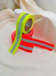 Yellow or Orange red Reflective Tape For Clothing Fire Retardant Reflective