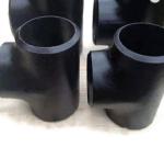 Pure Seamless Carbon Steel Pipe Tee Fitting Sch 40 WRAS For Gas Oil Tee