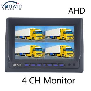 Wholesale AHD Monitor 4 Channel 7 Inch Full HD1080P MDVR Split Display Car Monitor For Vehicle from china suppliers