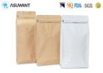 Gravure Printing Flat Bottom Biodegradable Kraft Paper k Bag