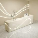 Modern Beauty Hospital Large Clinic Company Reception Counter with High Density