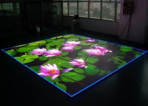 Wholesale P4.81mm 500×500mm Dance Floor Led Screen For Night Club Stage Disco from china suppliers