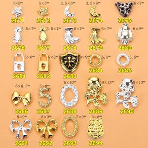 Wholesale Hot NEW Wholesale Alloy Jewelry 3D Nail Art Jewelry Nail rhinestones Sticker Supplier Number ML2671-2694 from china suppliers