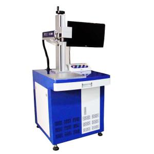 Wholesale 300X300MM 50 Watt Fiber Laser Marking Machine Date Matrix For Stainless Steel from china suppliers