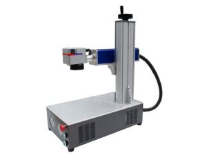 Wholesale Desktop Metal Fiber Laser Marking And Engraving Machine 20W 110*110mm from china suppliers