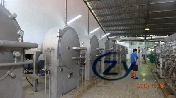 Automatic Tapioca Starch Machine For Industrial Production High Efficiency