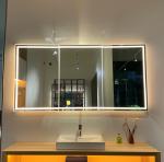 Wholesale Manufacturers Intelligent Bathroom Mirror Doors Simple Anti Fog LED