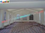 Big PVC Tarpaulin Inflatable Party Tent , Commercial Inflatable Outdoor Wedding