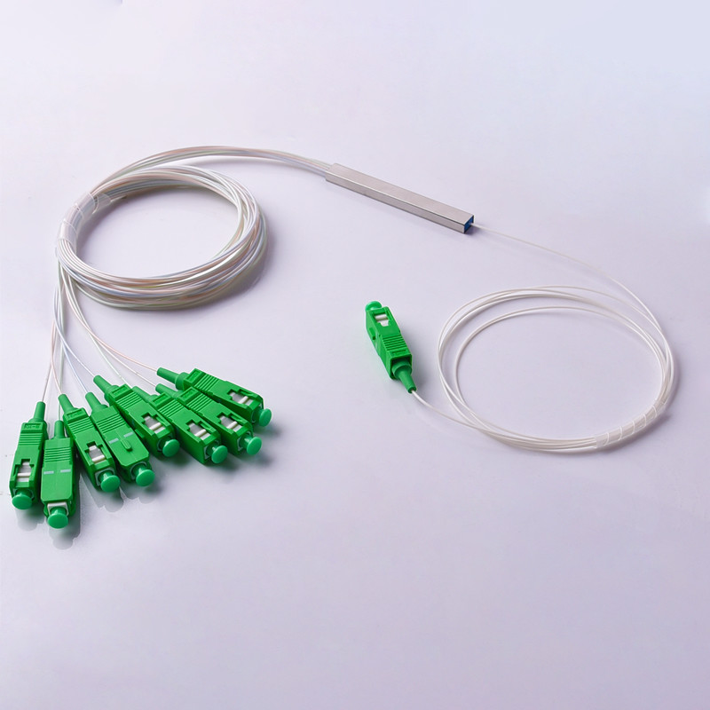 1X8 1X16 SC APC Mini Fiber Optic PLC Splitter