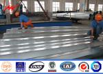 16M 1500Dan Two Sections Tubular Steel Pole For Electrical Line Project