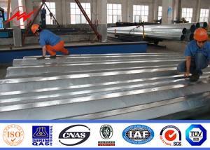 Wholesale Transmission Line Steel Tubular Pole 220kv Overhead Line Work Load 400kgf from china suppliers