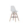 Buy cheap Non Toxic 0.14CBM Modern Plastic Chairs with Wooden Legs from wholesalers